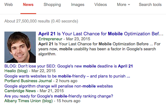 After 4-21-15 Will Your Website Show Up In Search Results?