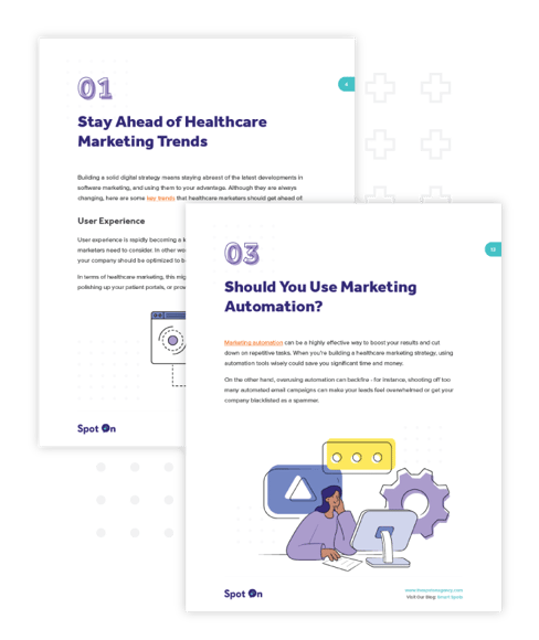 Inside Pages from Digital Marketing Strategy for Healthcare Software